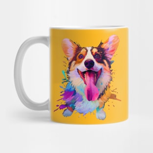 Cute Corgi Watercolor Artwork Mug